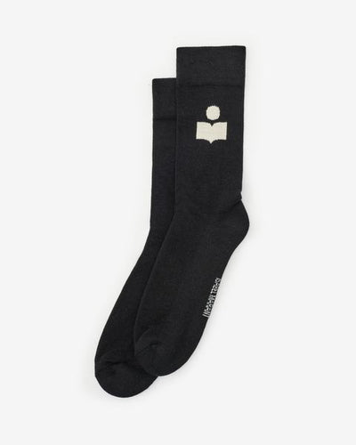 Siloki logo socks - Black - Man - 2