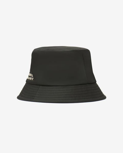 Haley embroidered bucket hat with logo - Black - Woman - 2