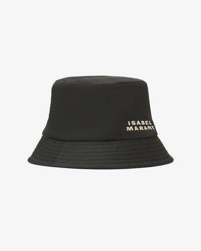 Haley embroidered bucket hat with logo - Black - Woman - 3