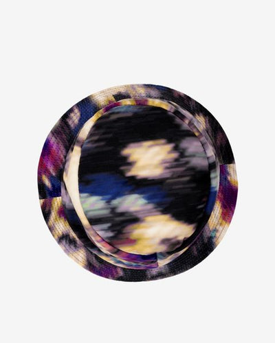 Bucket hat haley mit gesticktem logo - Ochre-black - Woman - 5