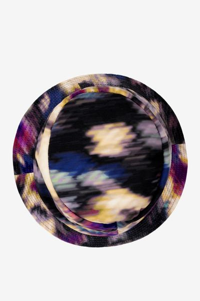 Bucket hat haley mit gesticktem logo - Ochre-black - Woman - 5