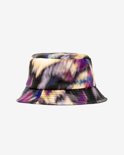 Bucket hat haley mit gesticktem logo - Ochre-black - Woman - 2