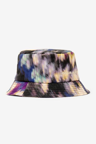 Bucket hat haley mit gesticktem logo - Ochre-black - Woman - 1