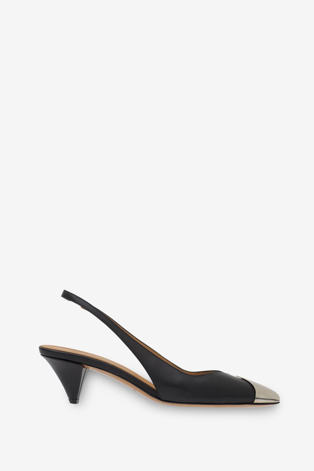 Elina smooth leather pumps - Negro - Woman - 1