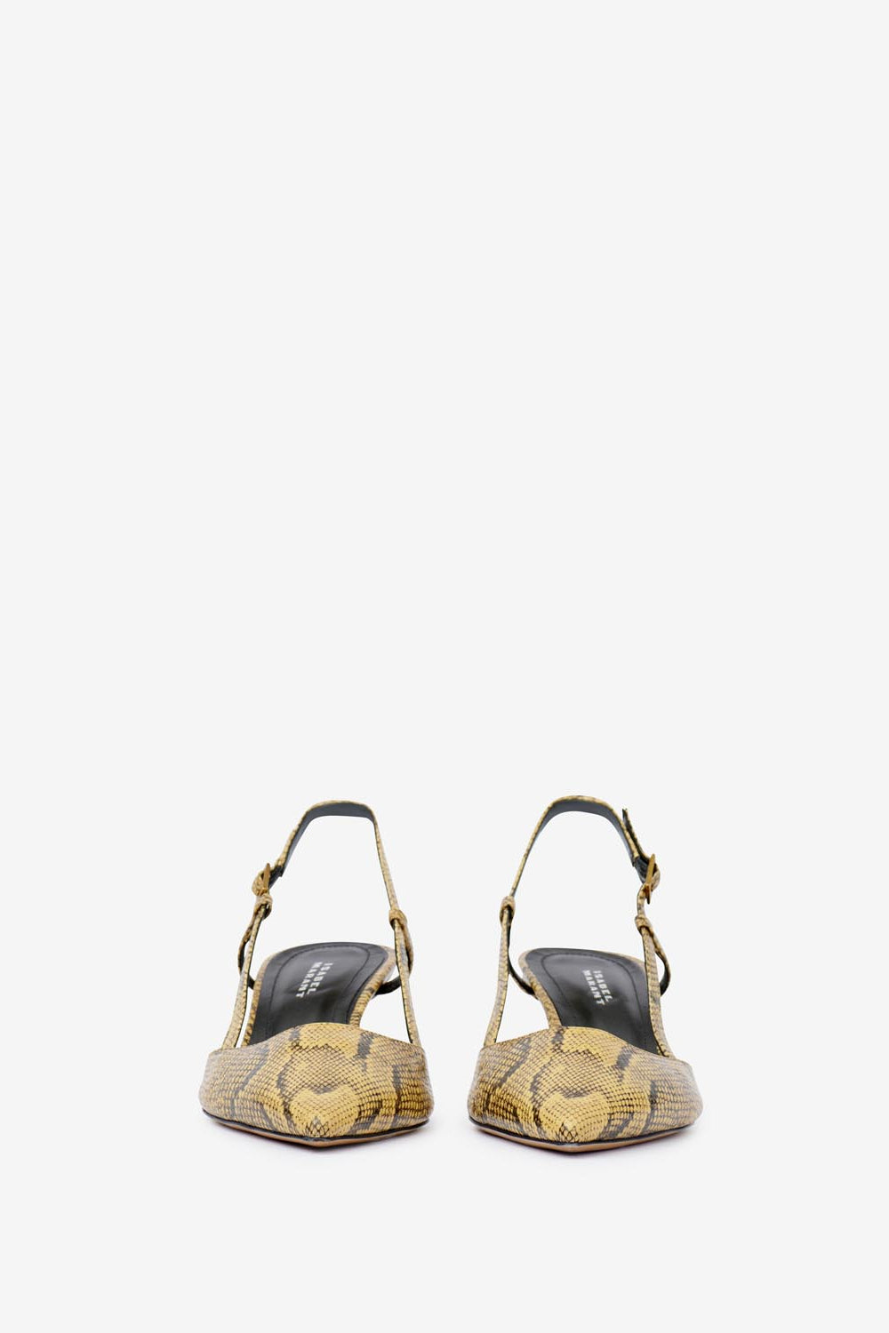 Pilia lamb leather slingback pumps - 자연스러운 - Woman - 4