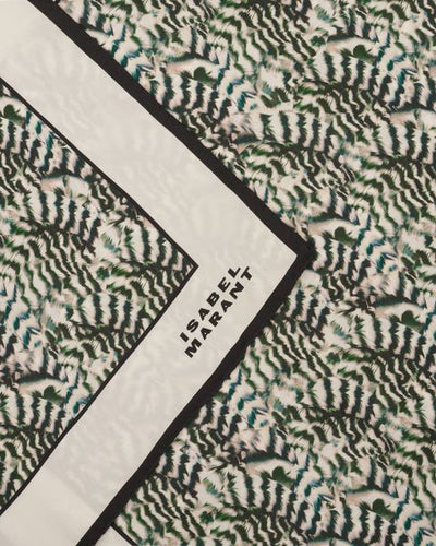 스카프ili 스카프 - 짙은 녹색 - Woman - 2