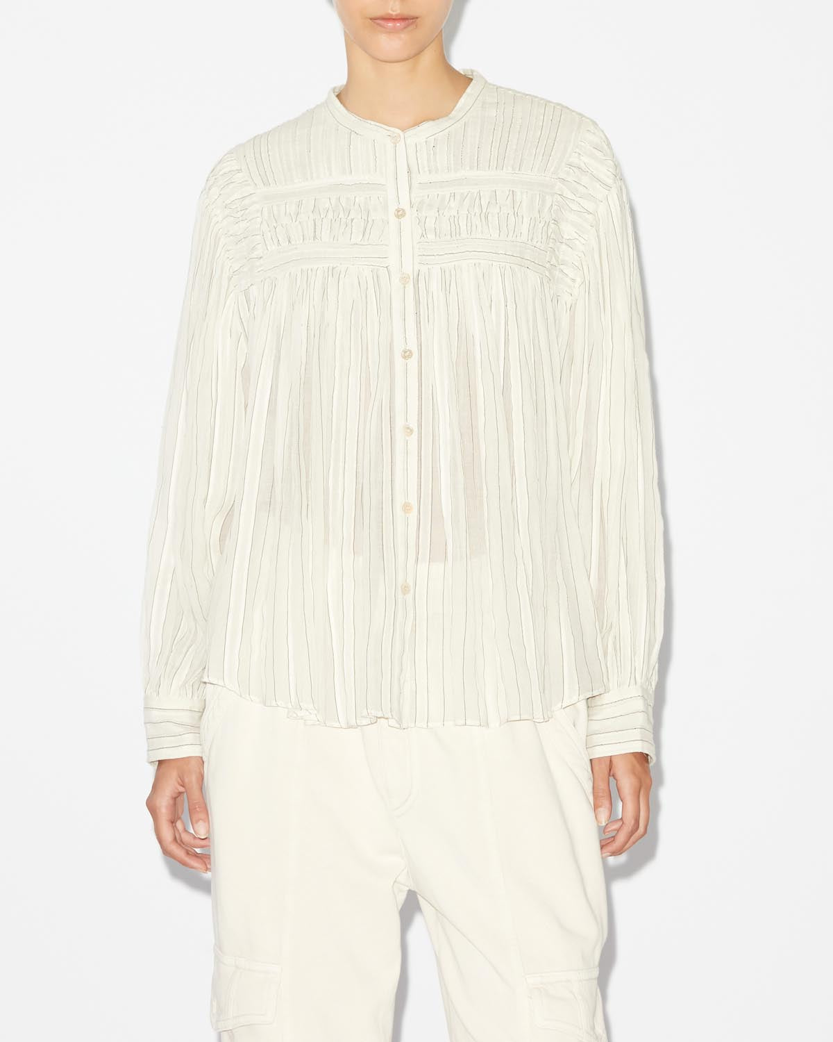 Plalia top - Ecru - Woman - 3