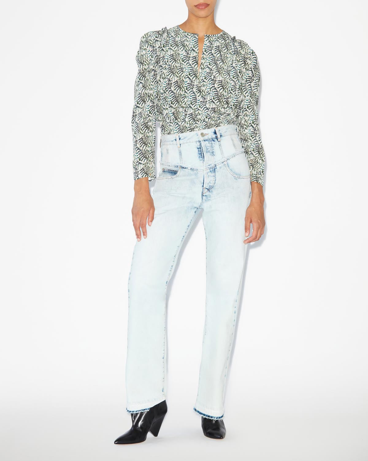 Haut zarga - Écru - Woman - 1