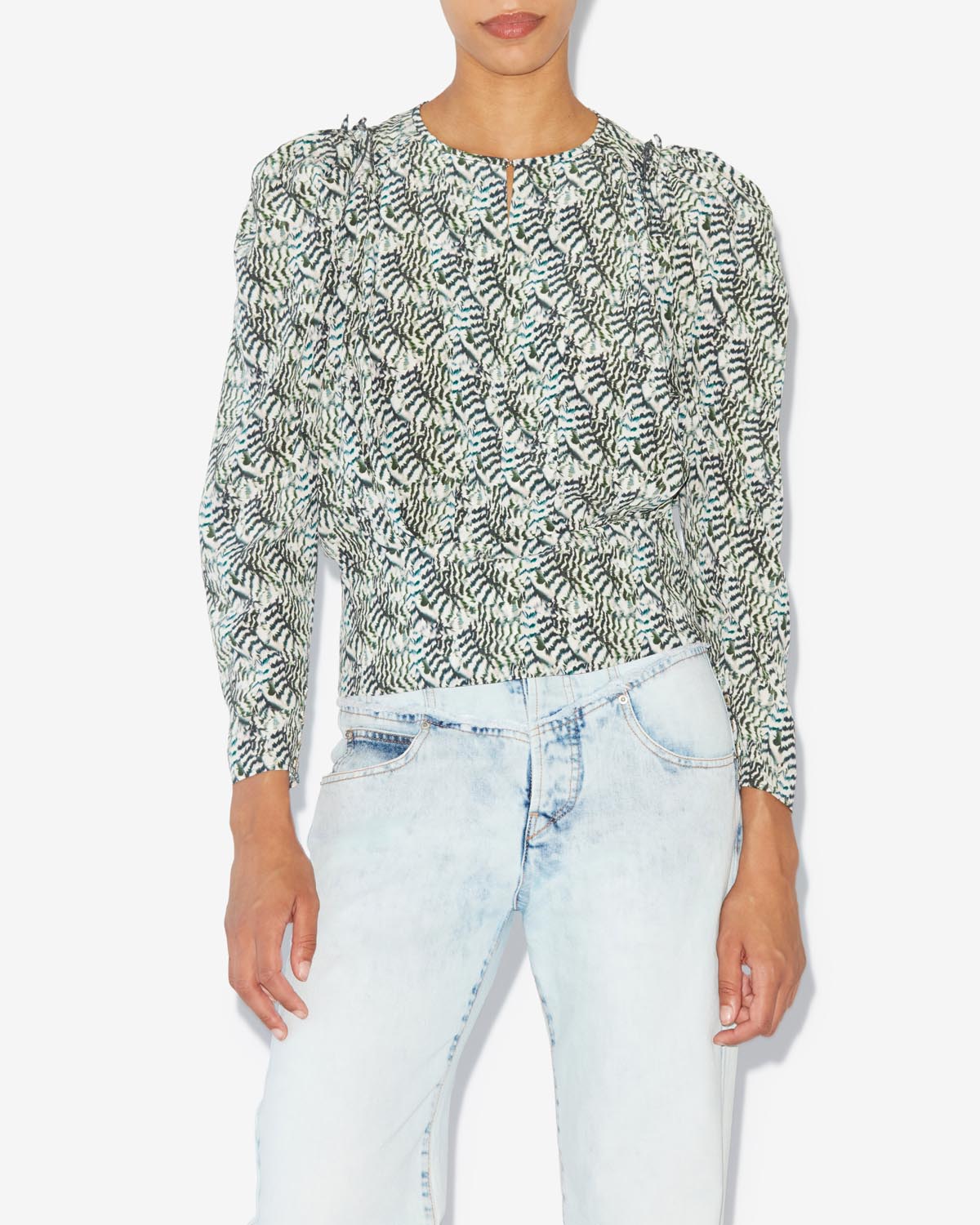 Haut zarga - Écru - Woman - 3