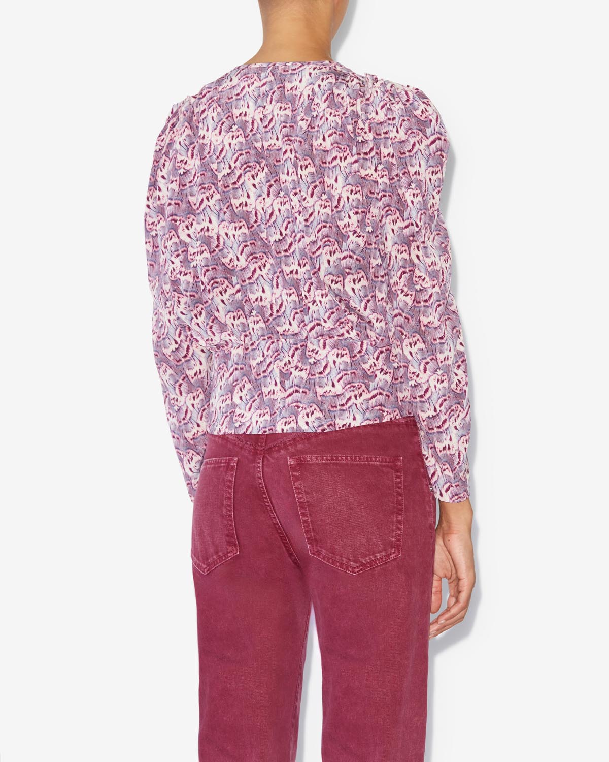 Haut zarga - Mauve - Woman - 4