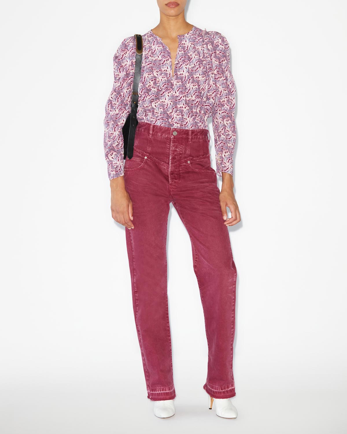 Haut zarga - Mauve - Woman - 1