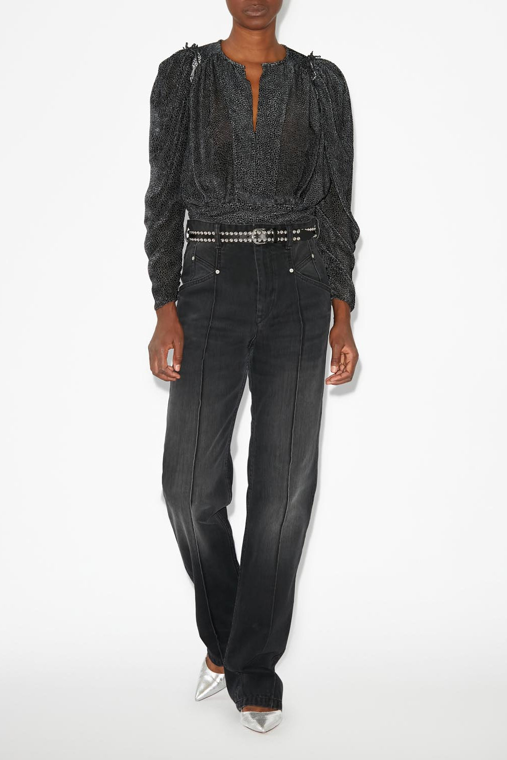 Zarga top - Black - Woman - 2