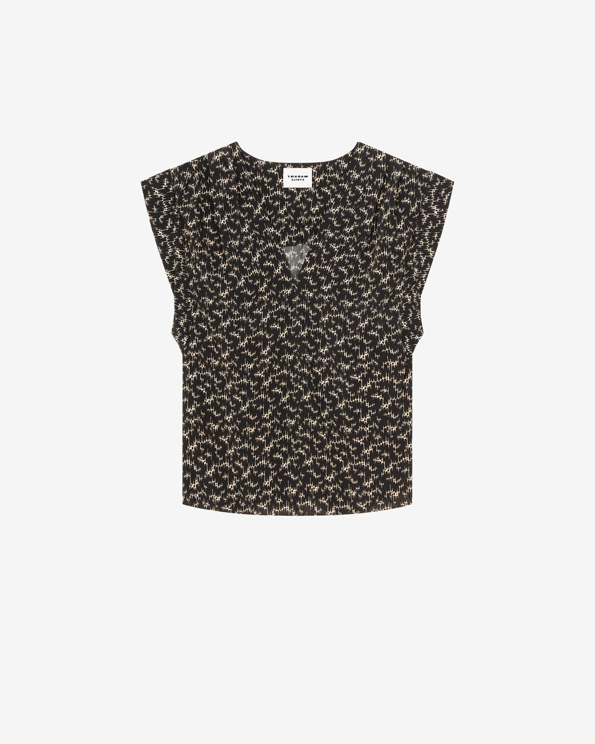 Haut à manches courtes delocia - Noir - Woman - 5