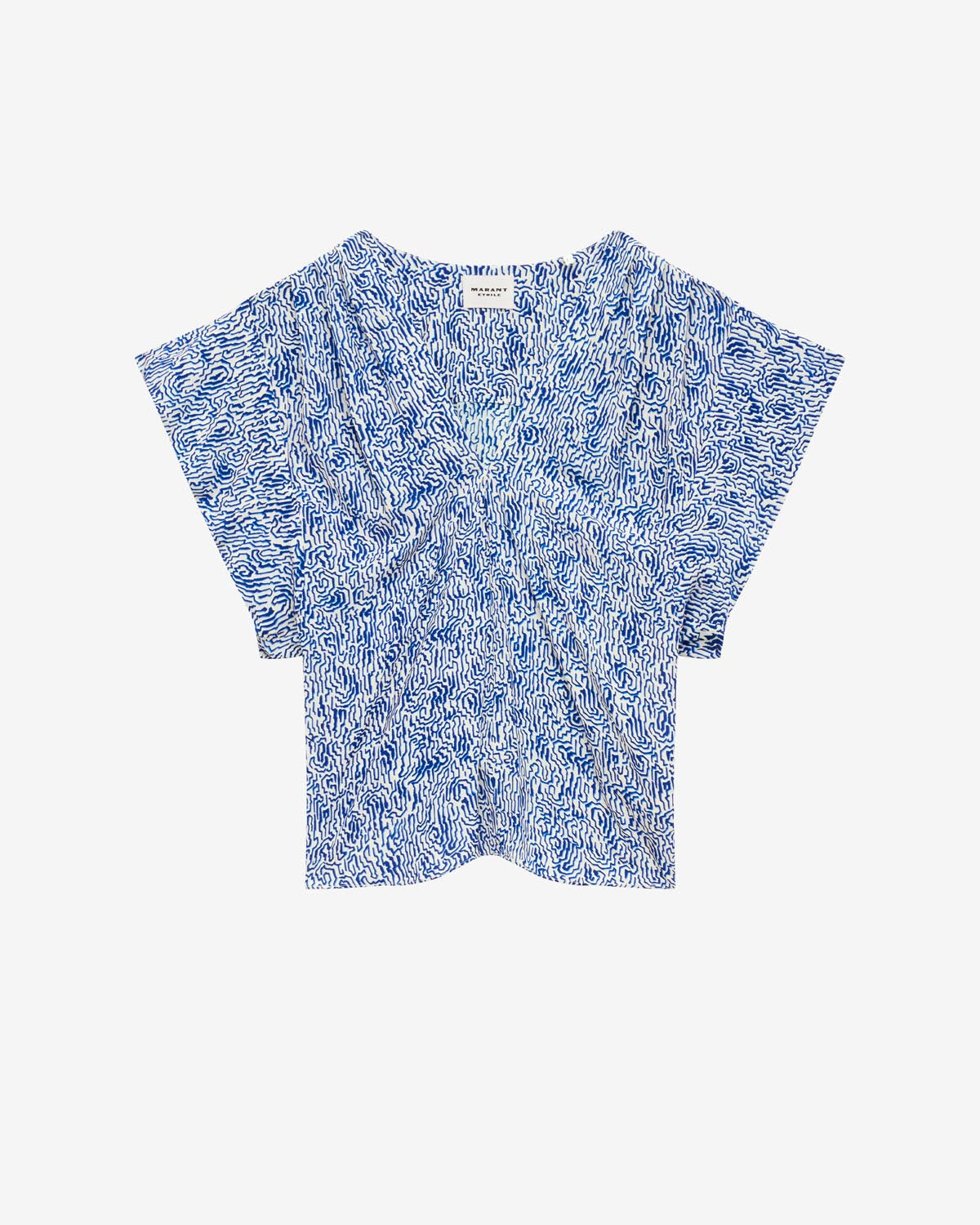 Delocia short sleeve top - 青 - Woman - 5
