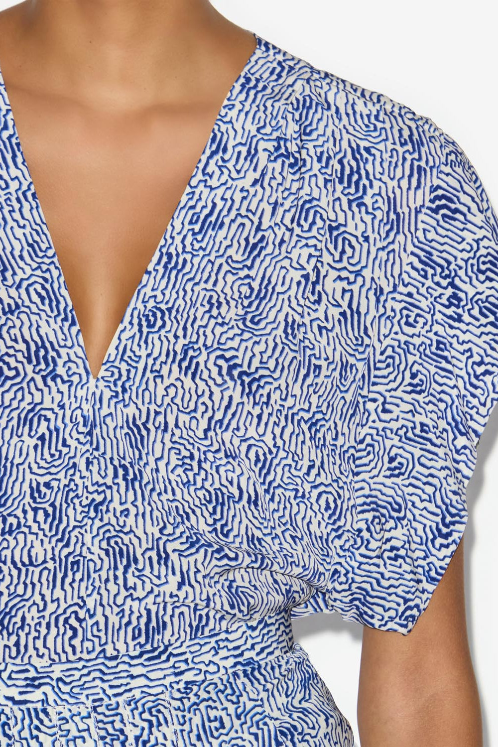Delocia short sleeve top - Blau - Woman - 3
