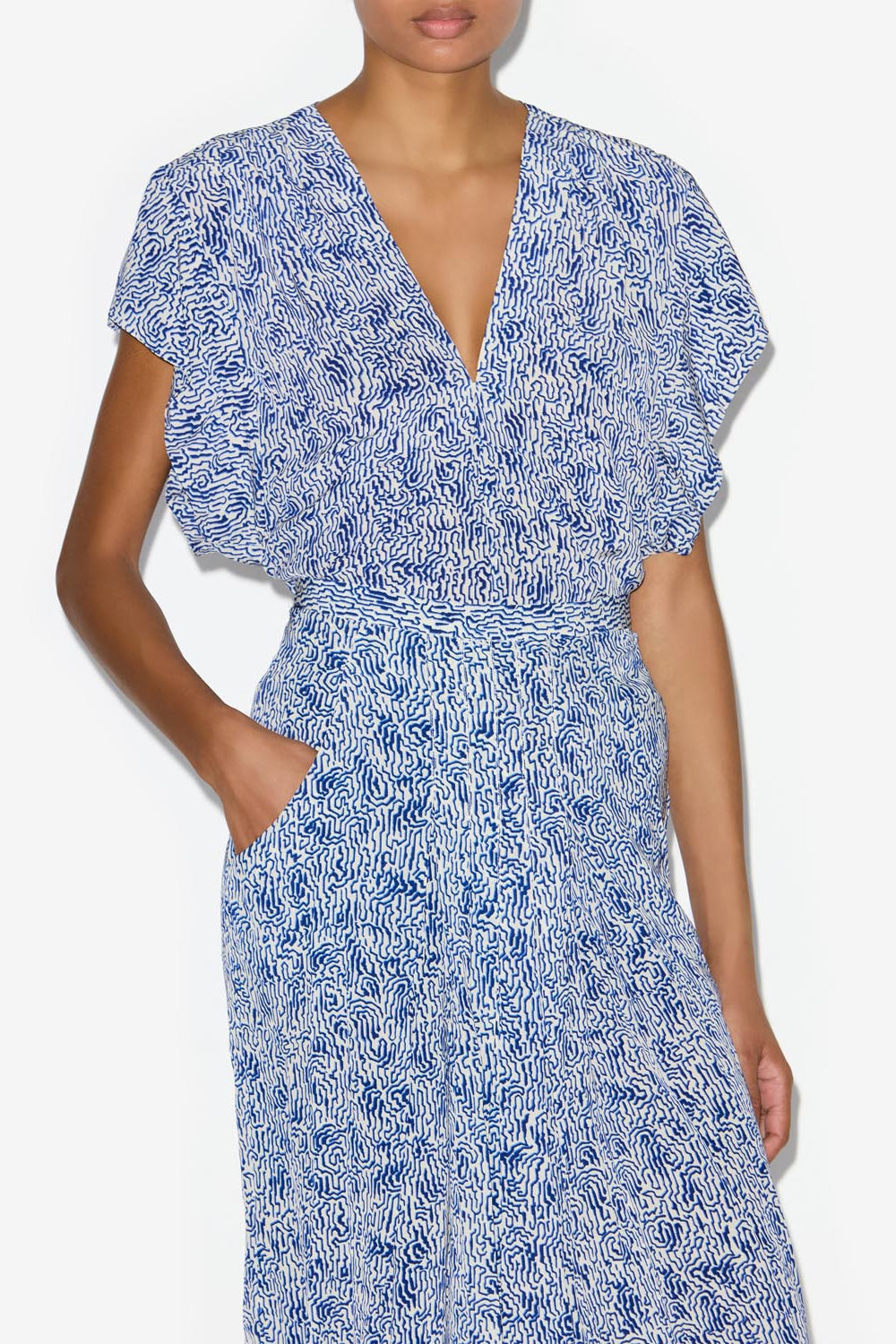 Delocia short sleeve top - Blau - Woman - 4