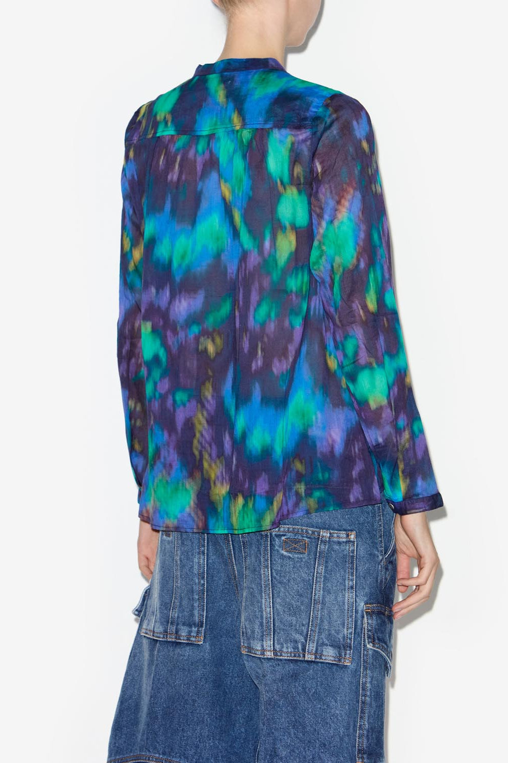 Top de manga larga maria - Blue-green - Woman - 5