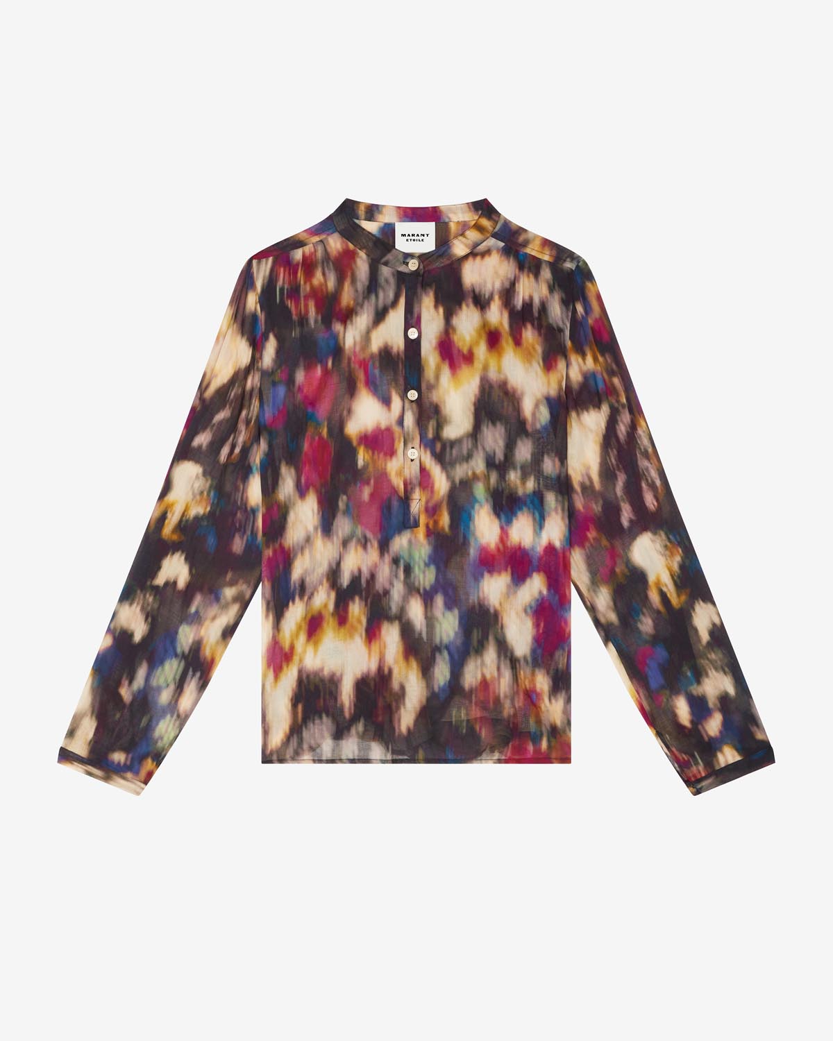 Maria long sleeves top - Ochre-black - Woman - 5