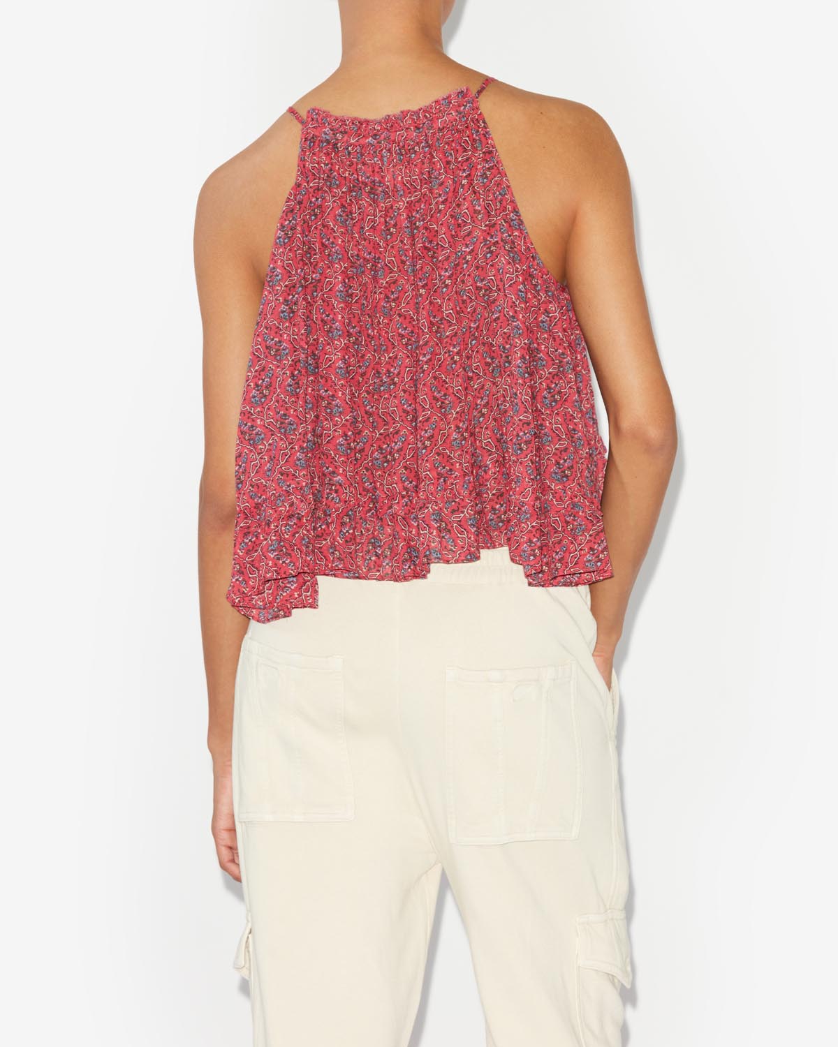 Fabino top - Cranberry - Woman - 4