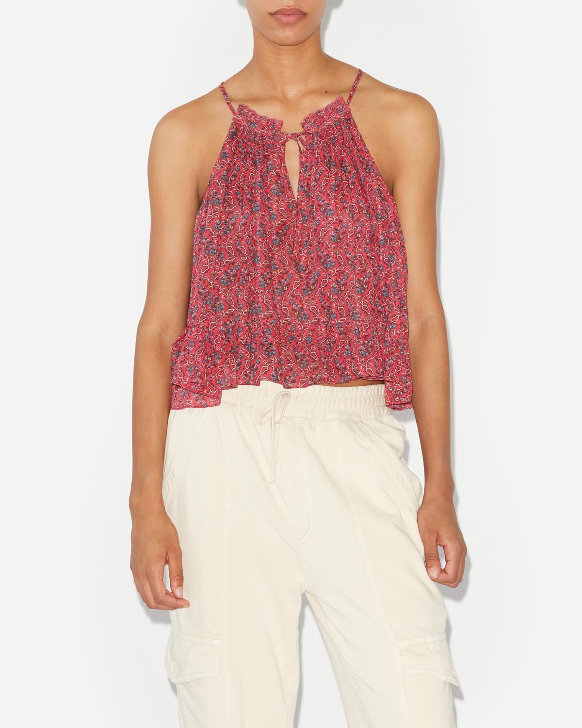 Fabino top - Cranberry - Woman - 3