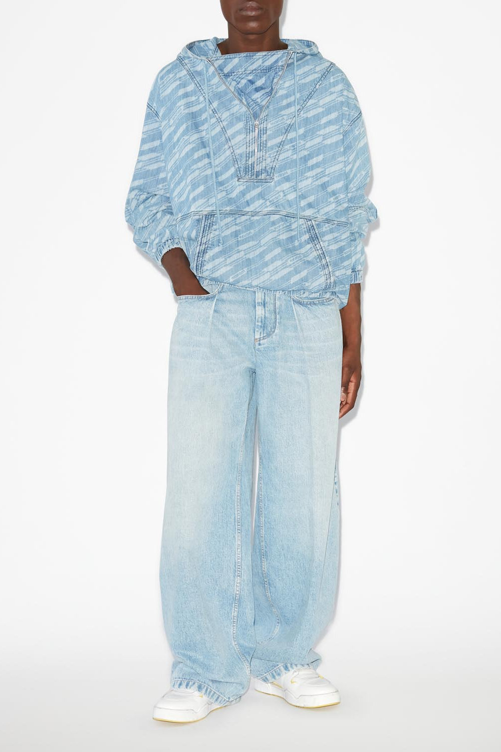 Haut vlode - Bleu clair - Man - 2