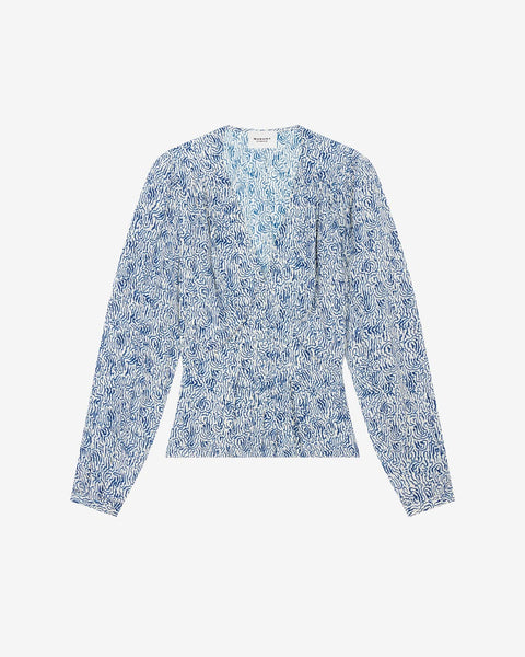 Isabel Marant Etoile PA0396FAB3H02E30BU 関税送料込 Isabel Marant Étoile Zaine Paisley Knee-Length Skirt | Saks