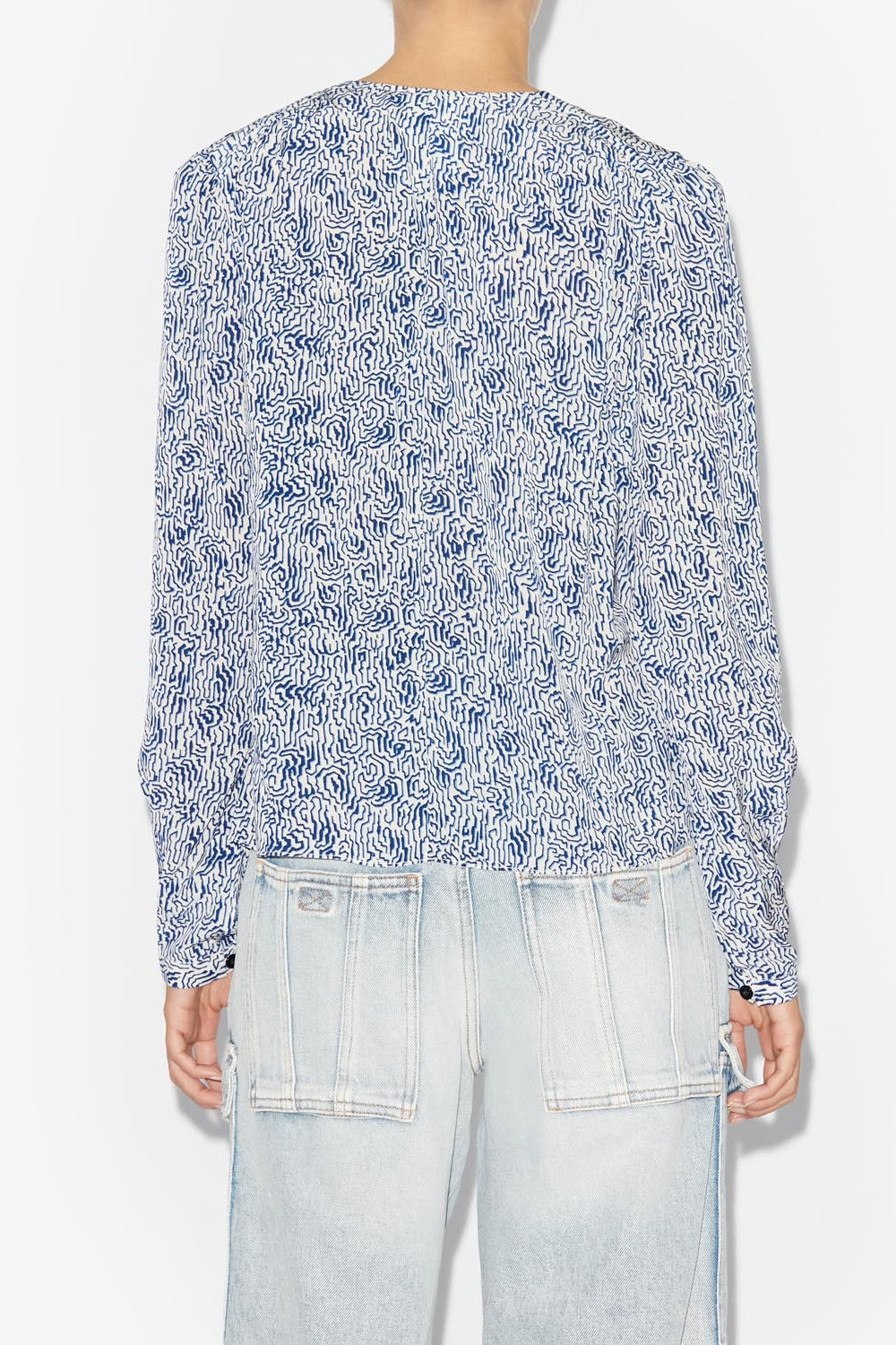 Langarmbluse eddy - Blau - Woman - 5