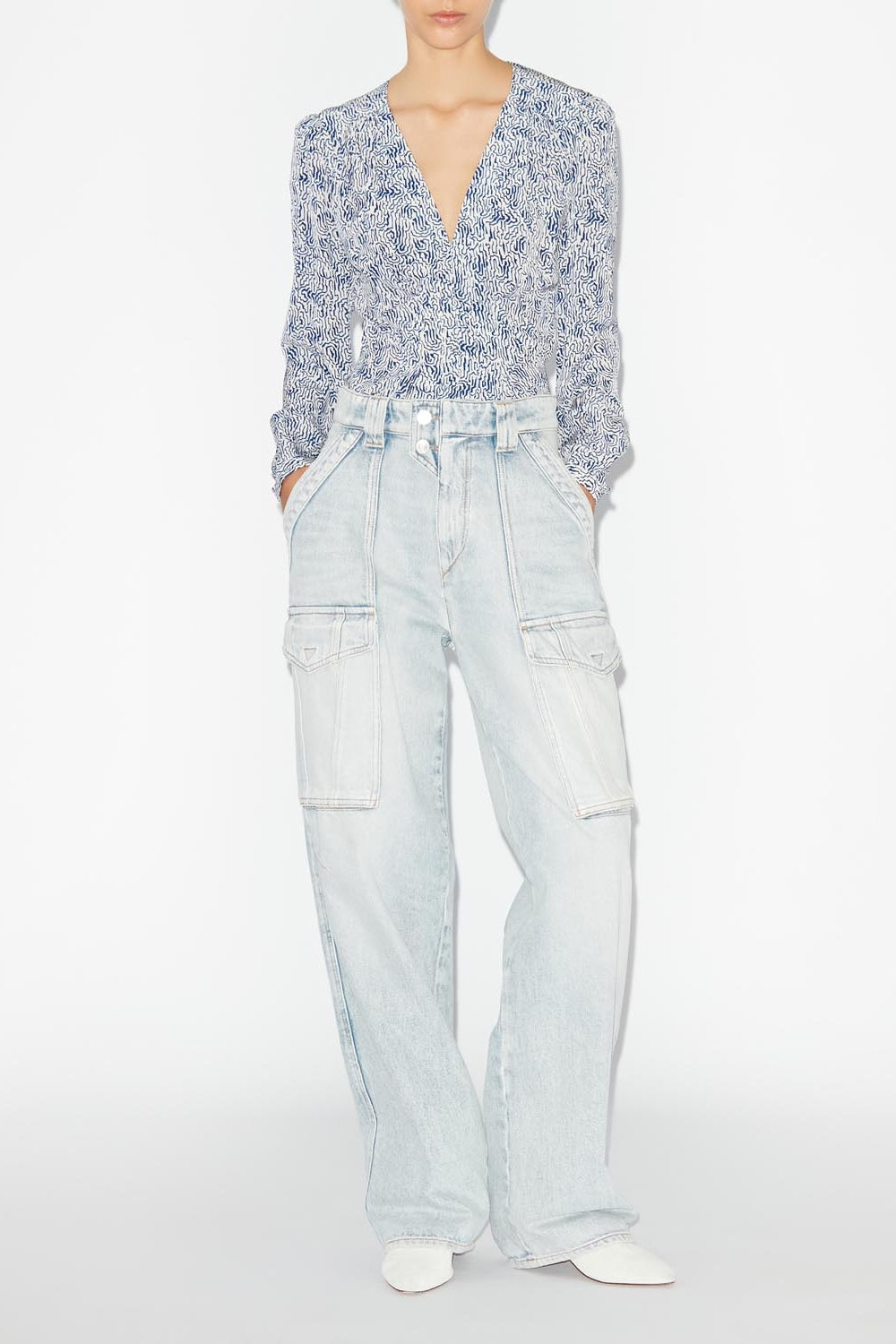 Langarmbluse eddy - Blau - Woman - 2