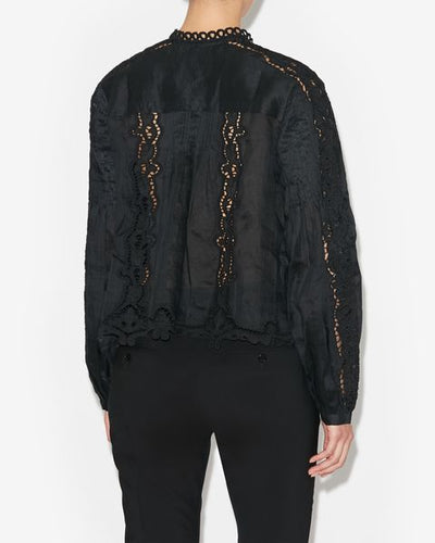 Kubra 탑 - 검은색 - Woman - 4