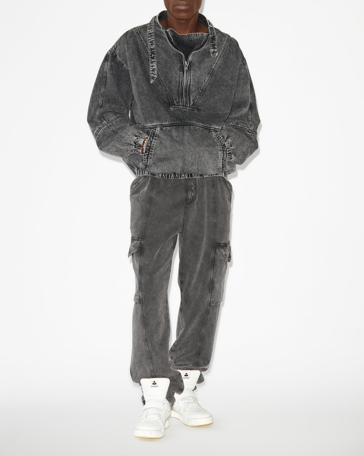 Oberteil clode - Schwarz gewaschen - Man - 1