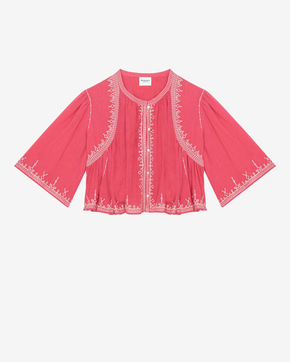 Top perkins - Frambuesa - Woman - 5