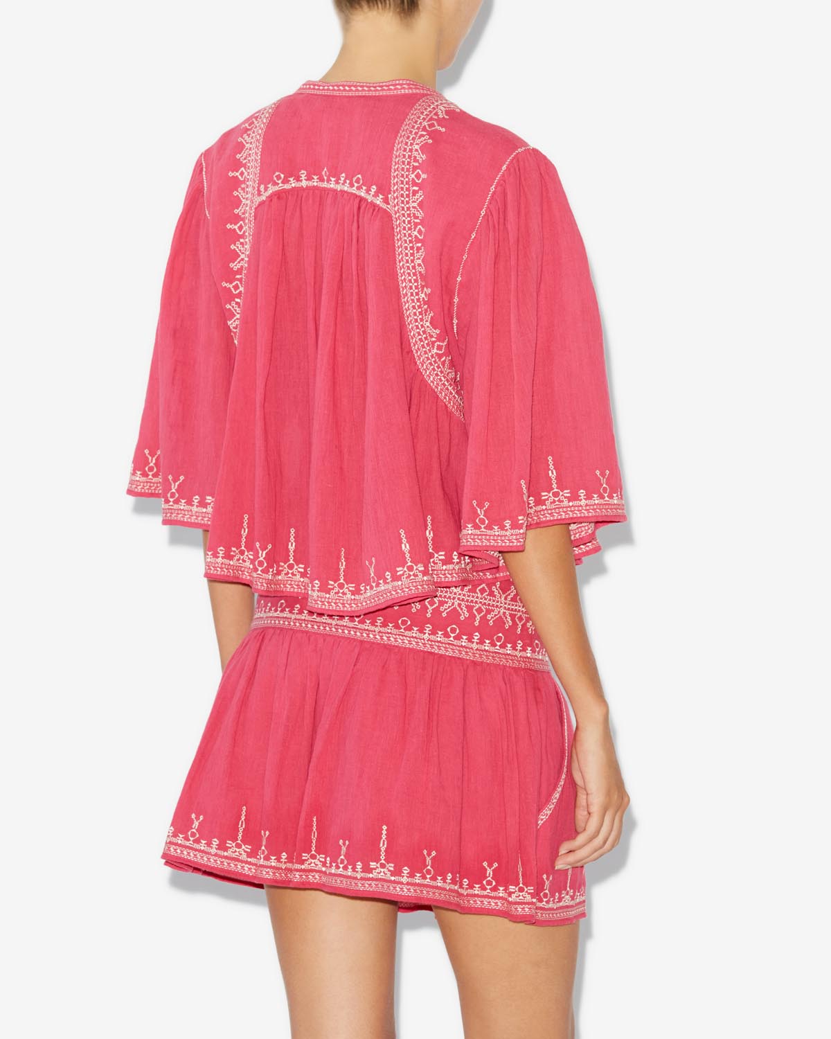 Top perkins - Frambuesa - Woman - 4