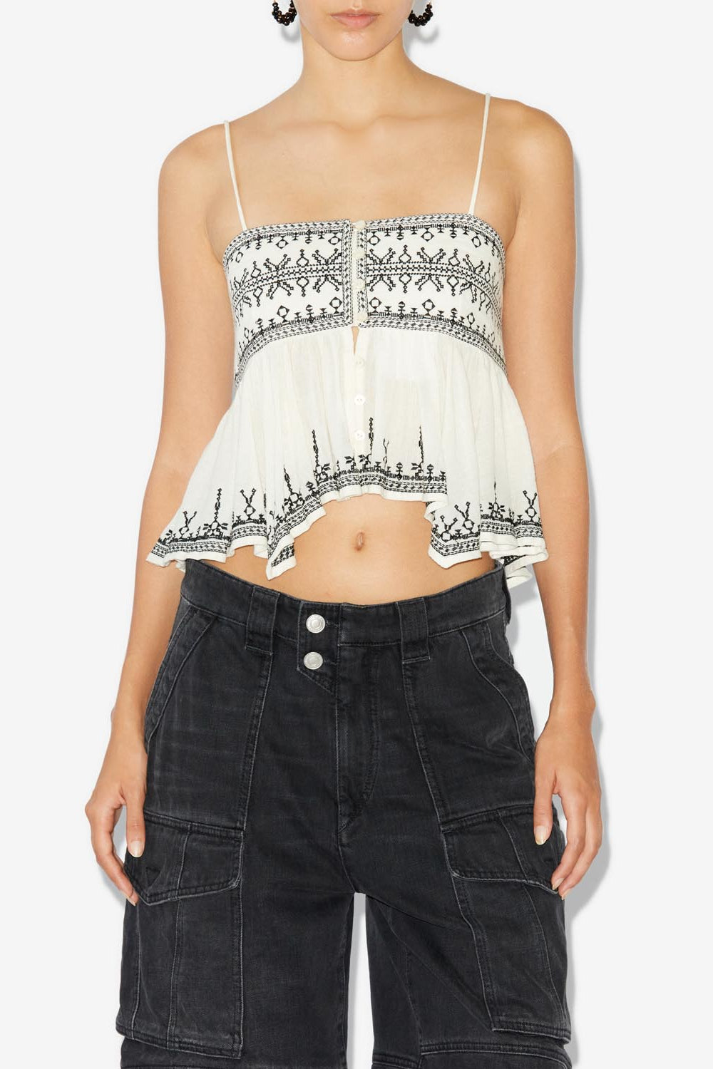 Piyae top - Ecru - Woman - 4