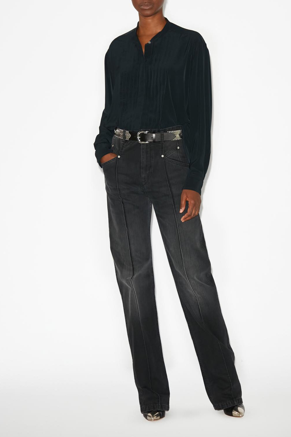 Top amel - Negro - Woman - 2