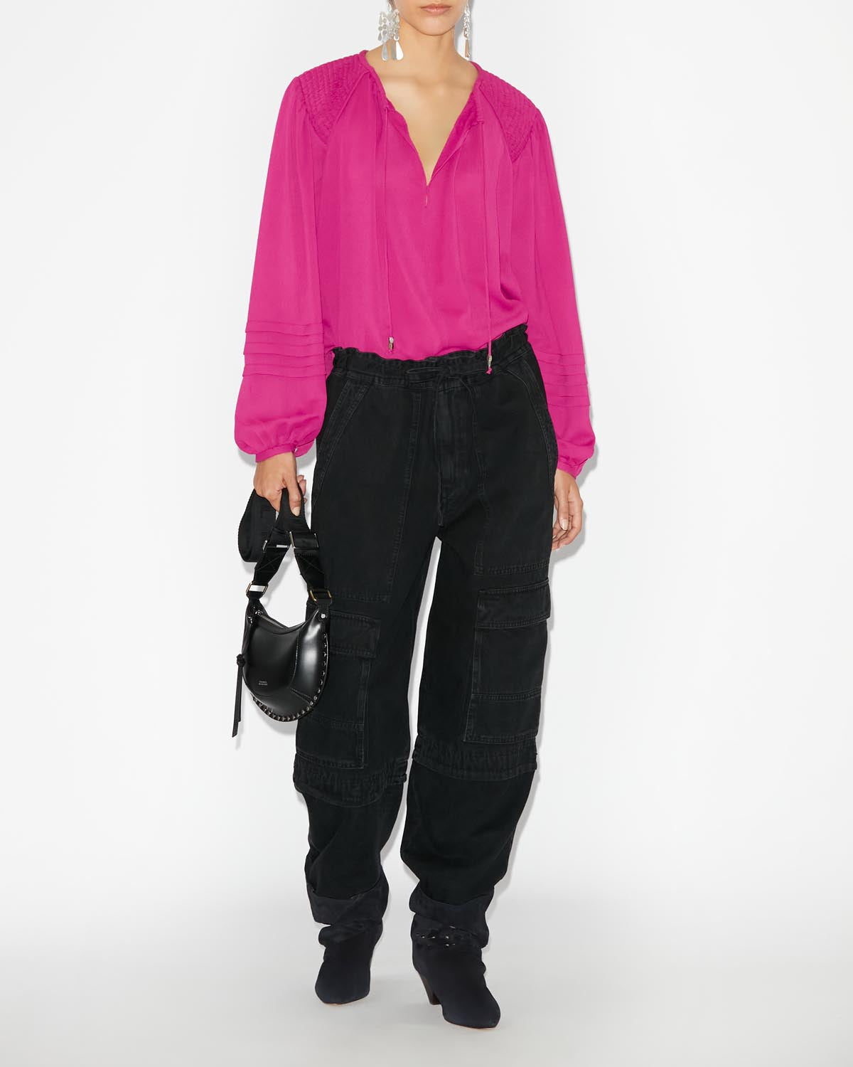 Haut lamaya - Violet - Woman - 1