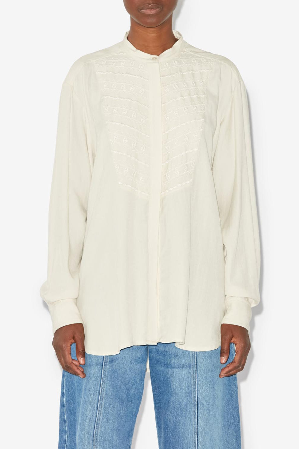 Britten long-sleeve shirt - Crudo - Woman - 4