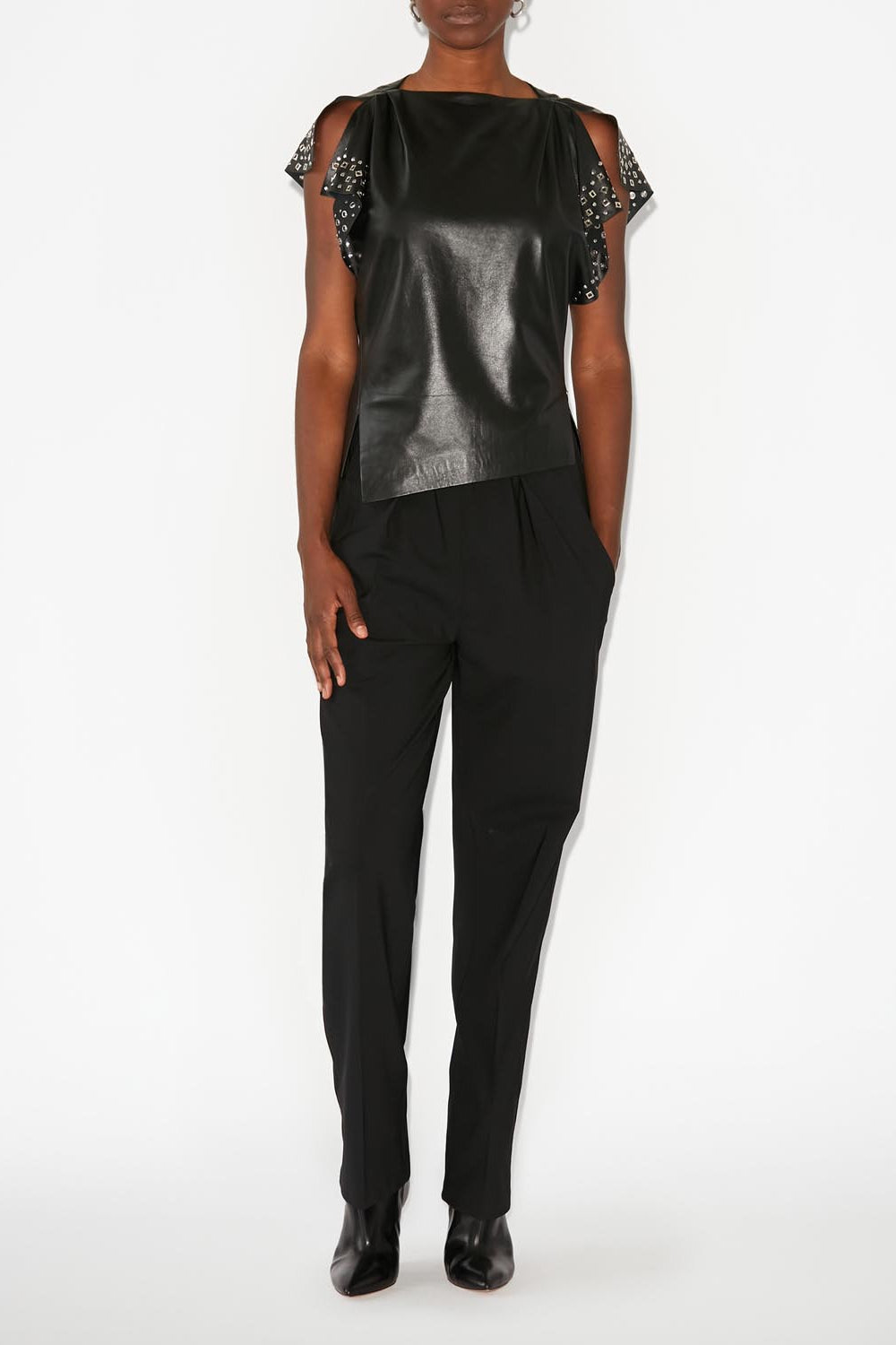 Fadilea top - Black - Woman - 2