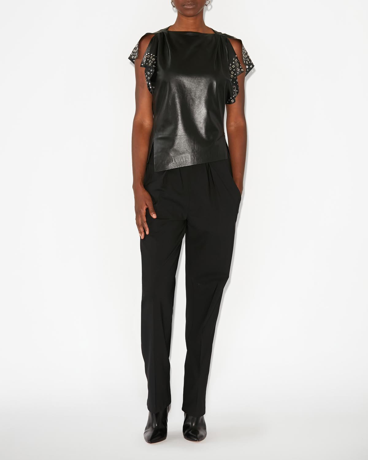 Fadilea top - Black - Woman - 1