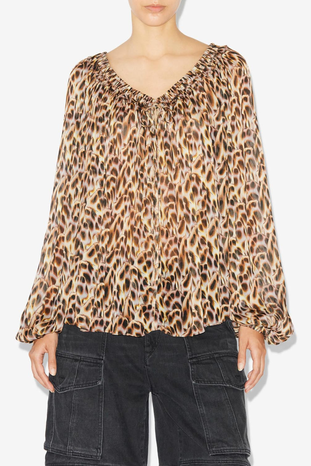 Vutti top - Ochre - Woman - 4