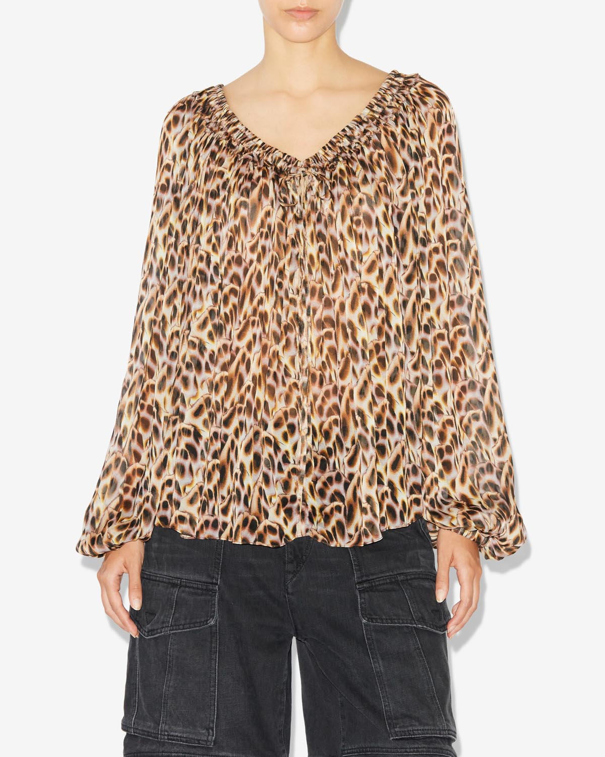 Vutti top - Ochre - Woman - 3