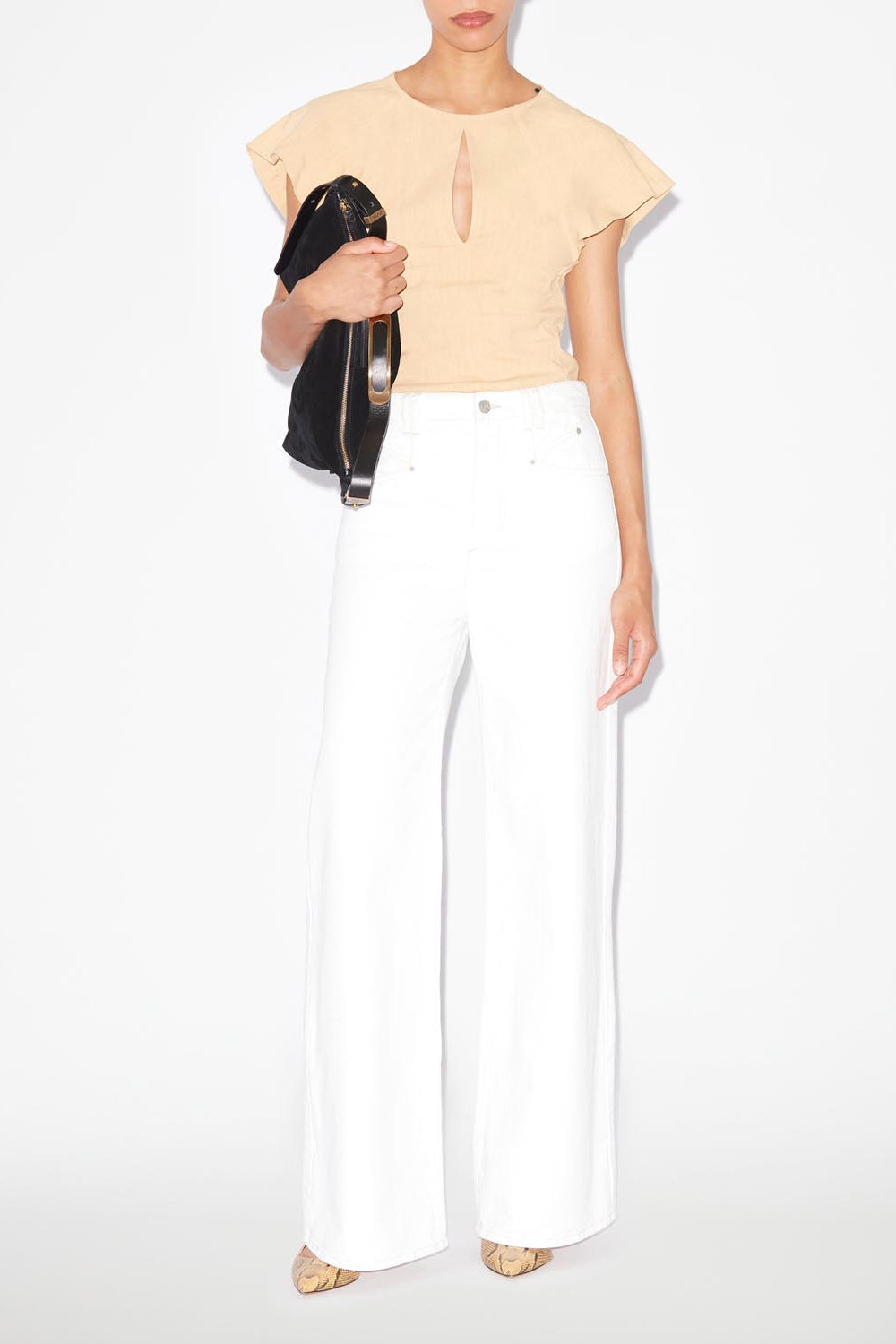 Mustee top - Straw - Woman - 2