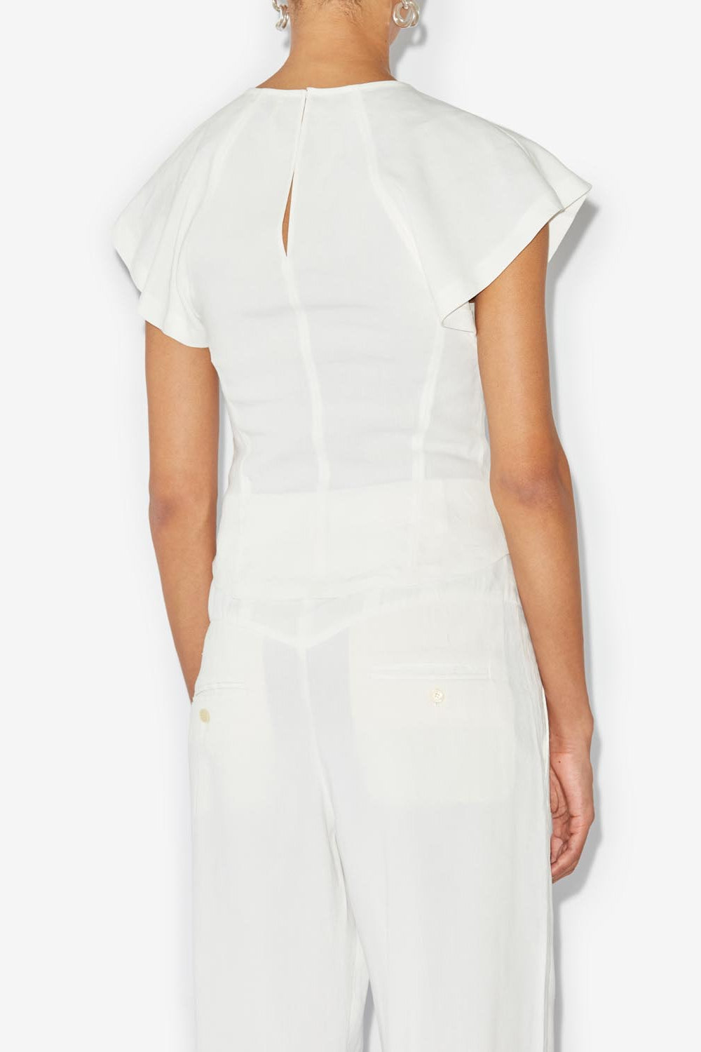 Mustee top - White - Woman - 5