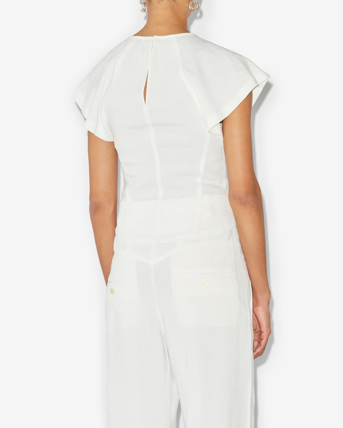 Mustee top - White - Woman - 4