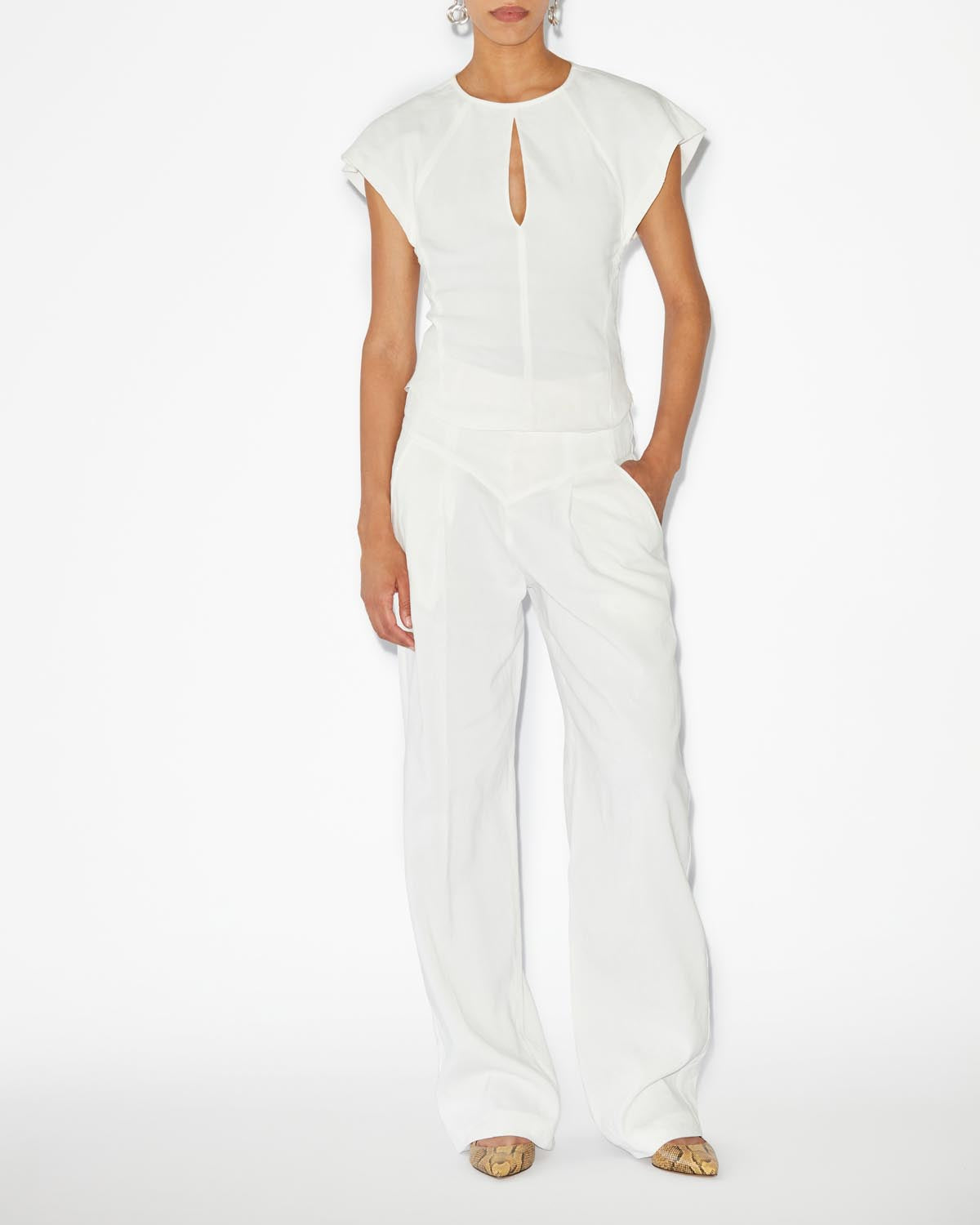 Mustee top - White - Woman - 1