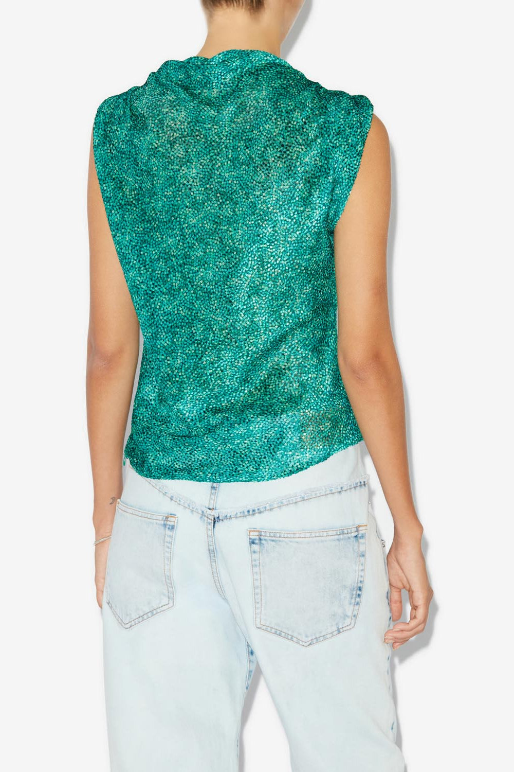 Samia top - Green - Woman - 5