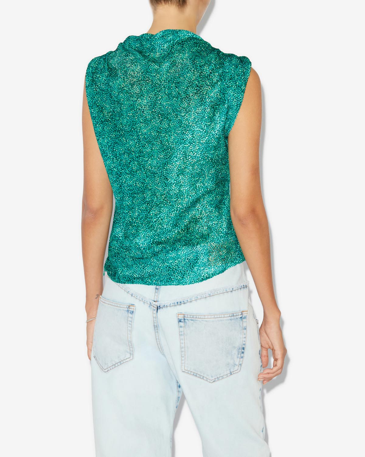 Samia top - Green - Woman - 4