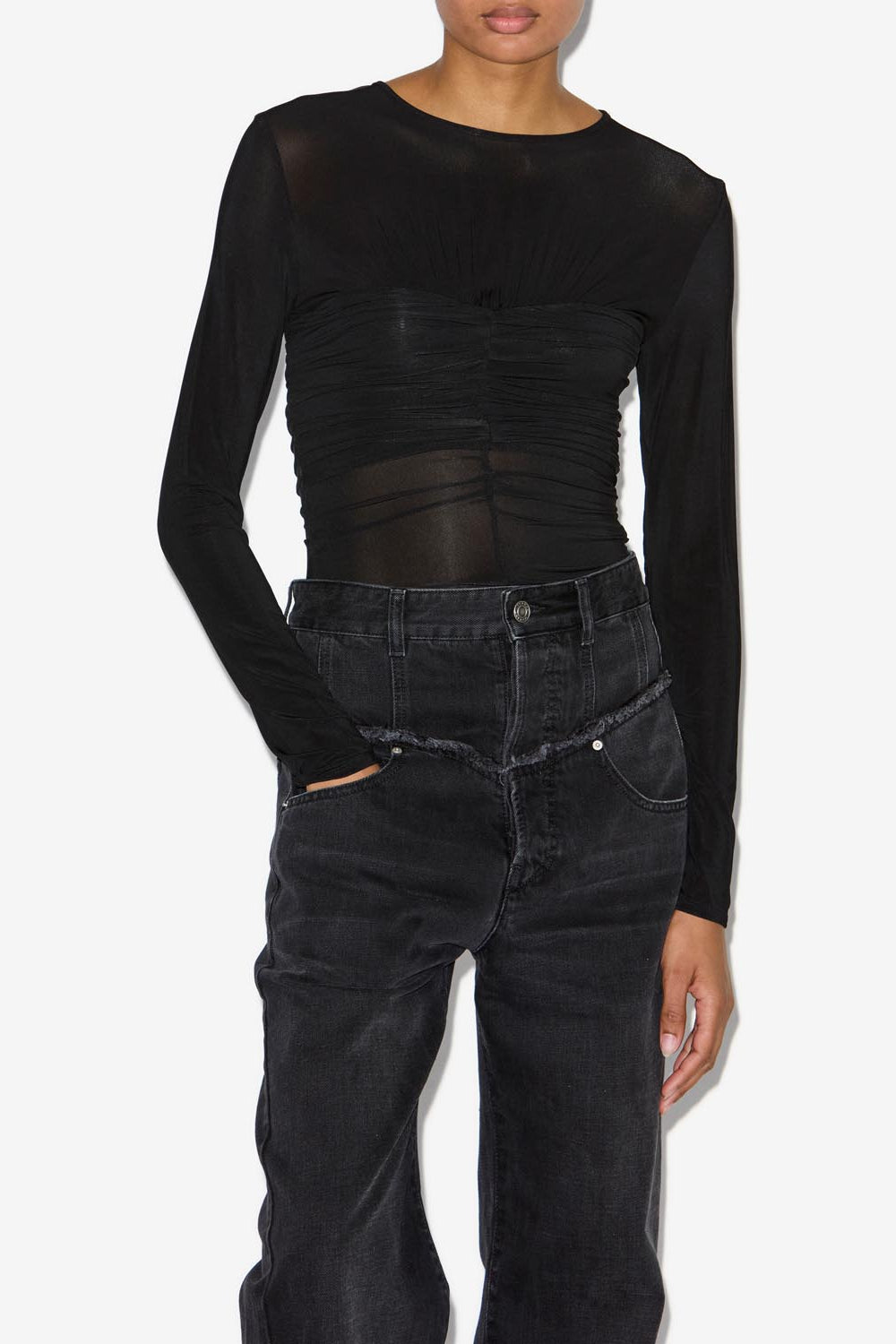 Jalila top - Negro - Woman - 4