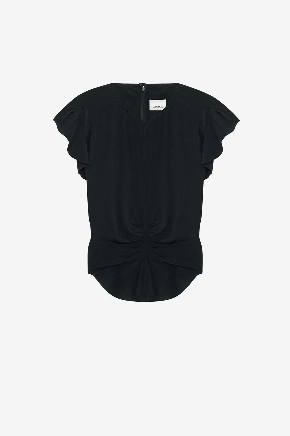 Tullya 無地 プリーツ付き トップス - 黒 - Woman - 1