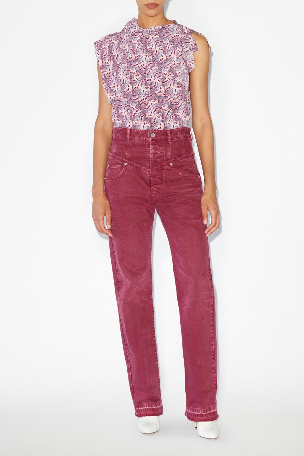 Valency top - Mauve - Woman - 2