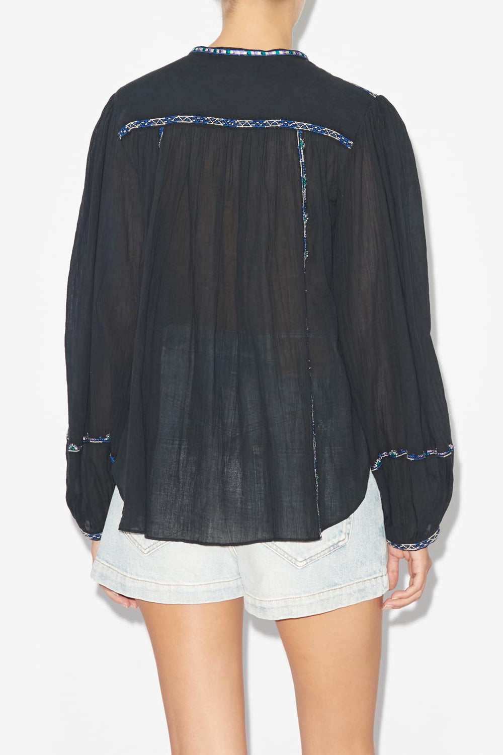 Silekia top - Black - Woman - 5